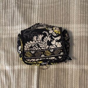 Floral Black and Yellow Women's Bag